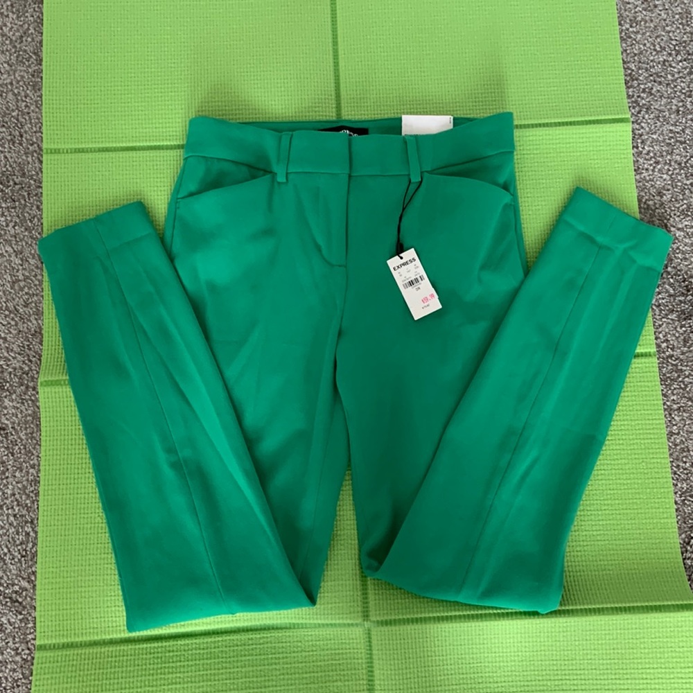 Express skinny mid rise pants.